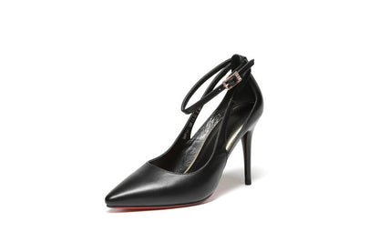 Cut & Run Leather Stiletto Heels, product view 32