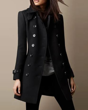 Dead Letter Belted Trench Coat, product view 18