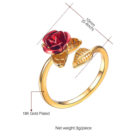Dead Rose Open Ring, product view 2