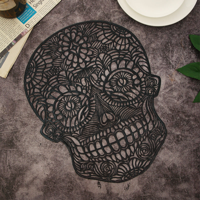 Dinner with the Dead Skull Placemat, product view 1
