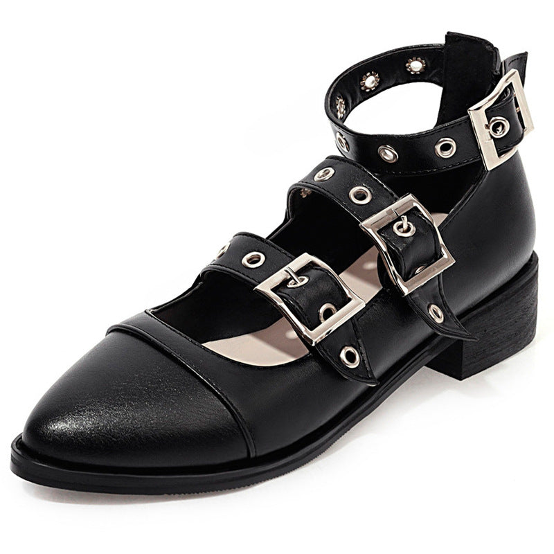Iron Oath Mary Janes front view