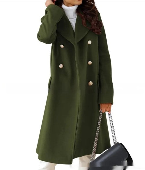 Executive Mourning Double-Breasted Coat, product view 6