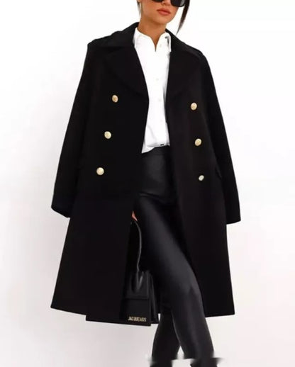 Executive Mourning Double-Breasted Coat, product view 12