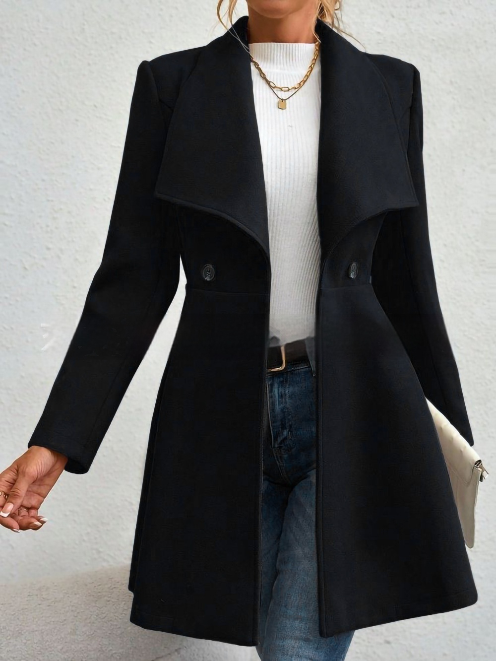 Executive Shadow Slim-Fit Coat, product view 26