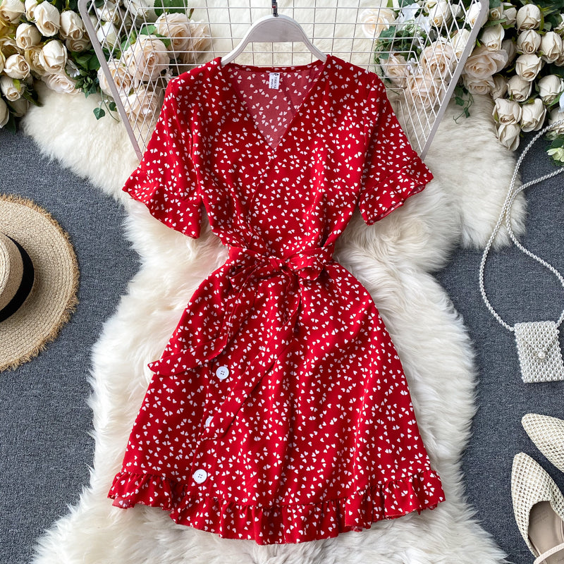 Vesper Sweetheart Summer Dress front view