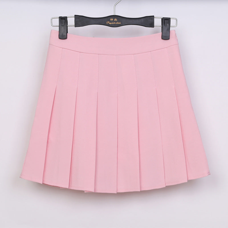 Raven Pleated Mini Skirt
