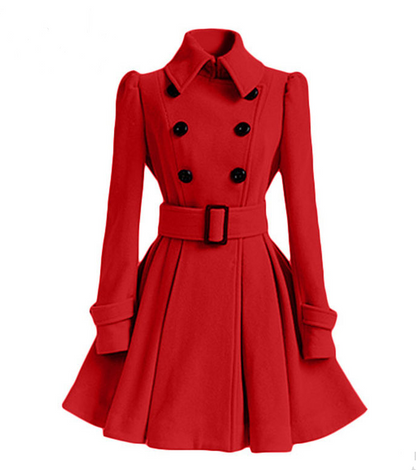 Final Notice Double-Breasted Long Coat, product view 3
