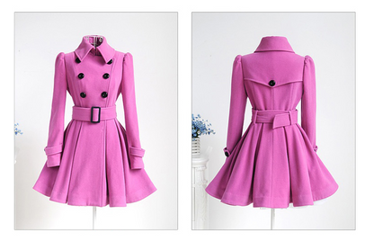 Final Notice Double-Breasted Long Coat, product view 4