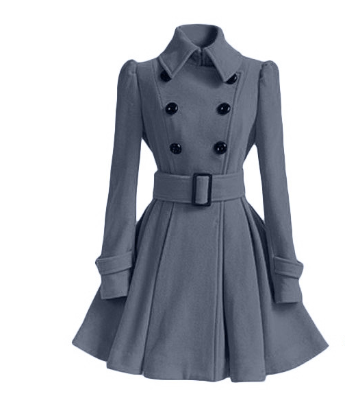 Final Notice Double-Breasted Long Coat, product view 28