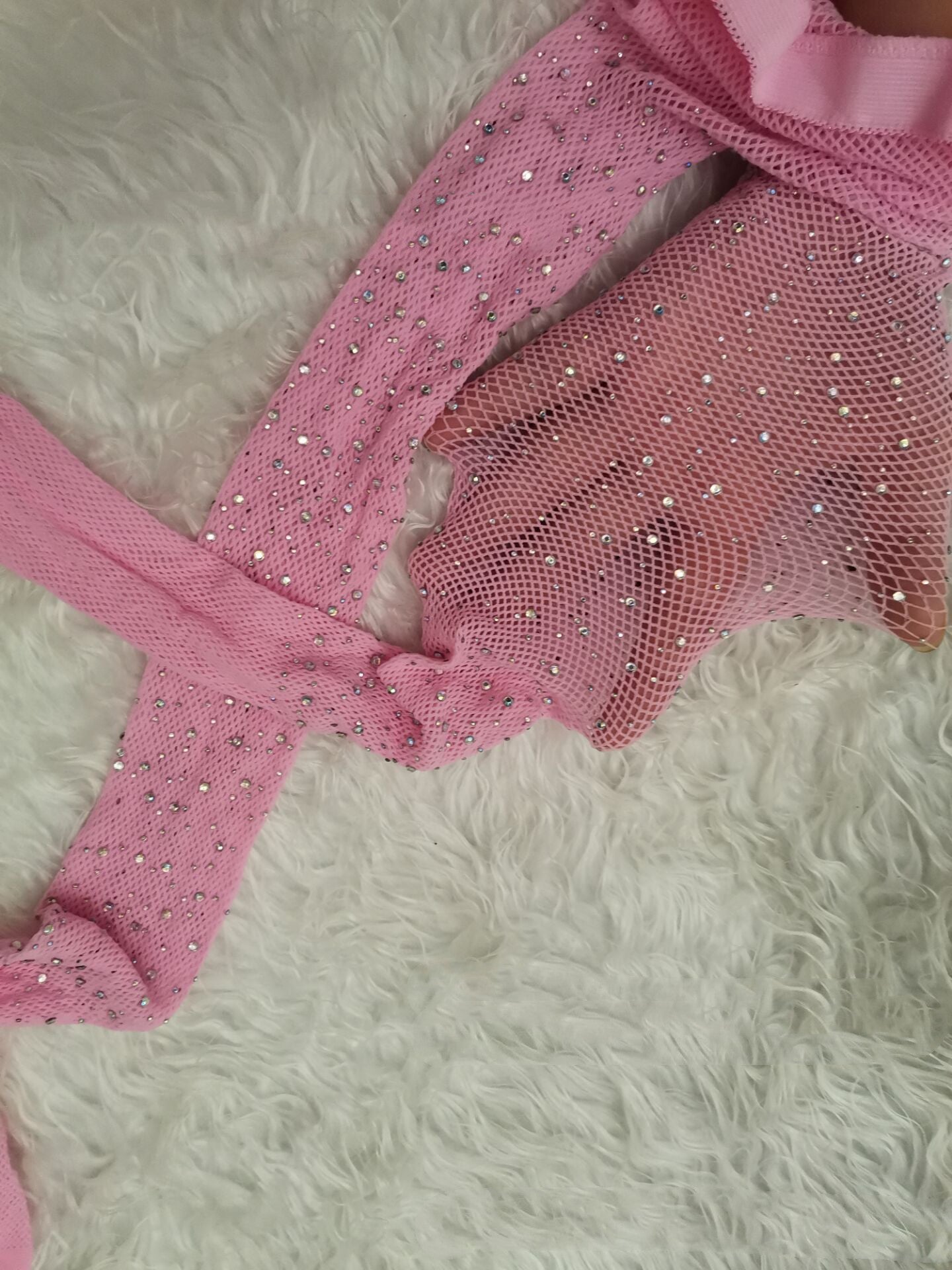 Flashpoint Rhinestone Fishnet Tights, product view 14
