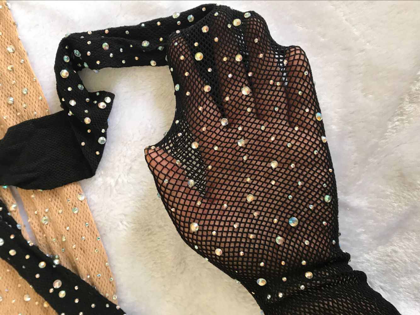 Flashpoint Rhinestone Fishnet Tights, product view 15