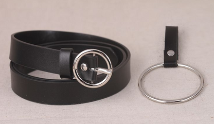 Full Circle Round-Buckle Belt, product view 1