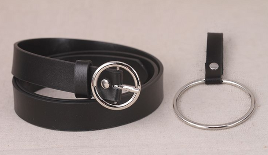 Full Circle Round-Buckle Belt, product view 1