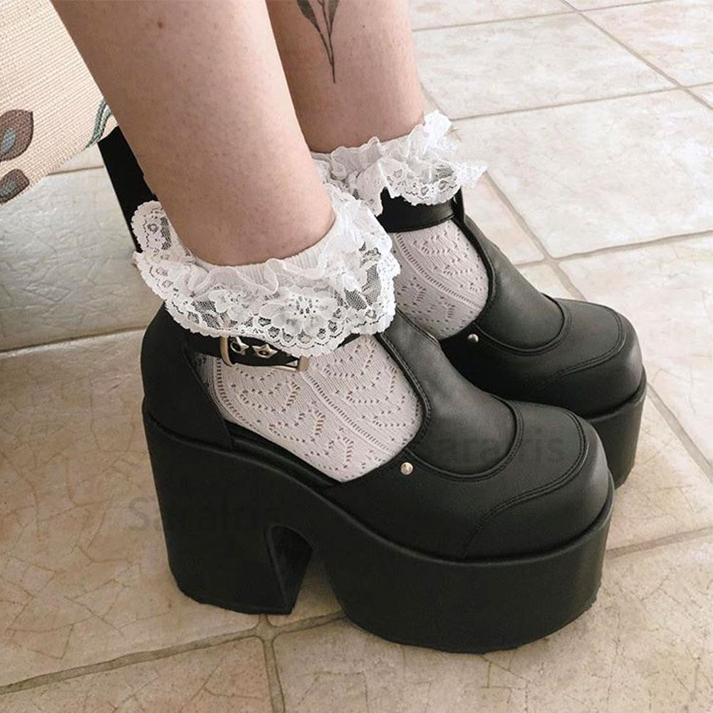 Ground Zero Platform Boots, product view 1