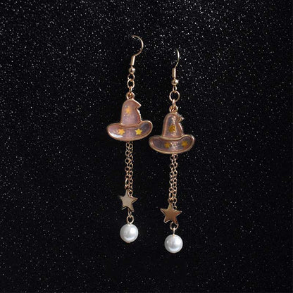 Harvest pumpkin earrings, seasonal alloy design 11