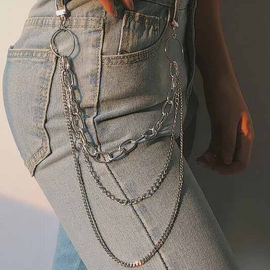 Heavy Metal Chunky Body Chain, product view 2
