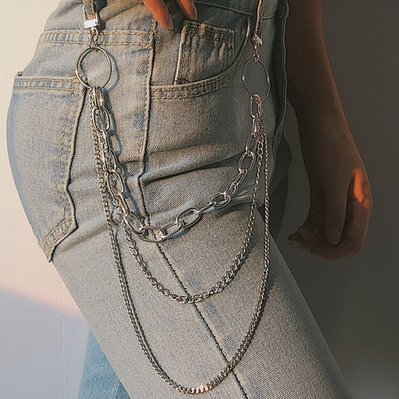 Heavy Metal Chunky Body Chain, product view 3