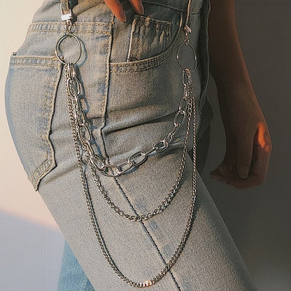 Heavy Metal Chunky Body Chain, product view 3