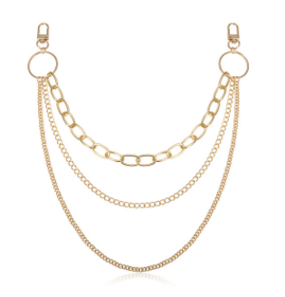 Heavy Metal Chunky Body Chain, product view 4