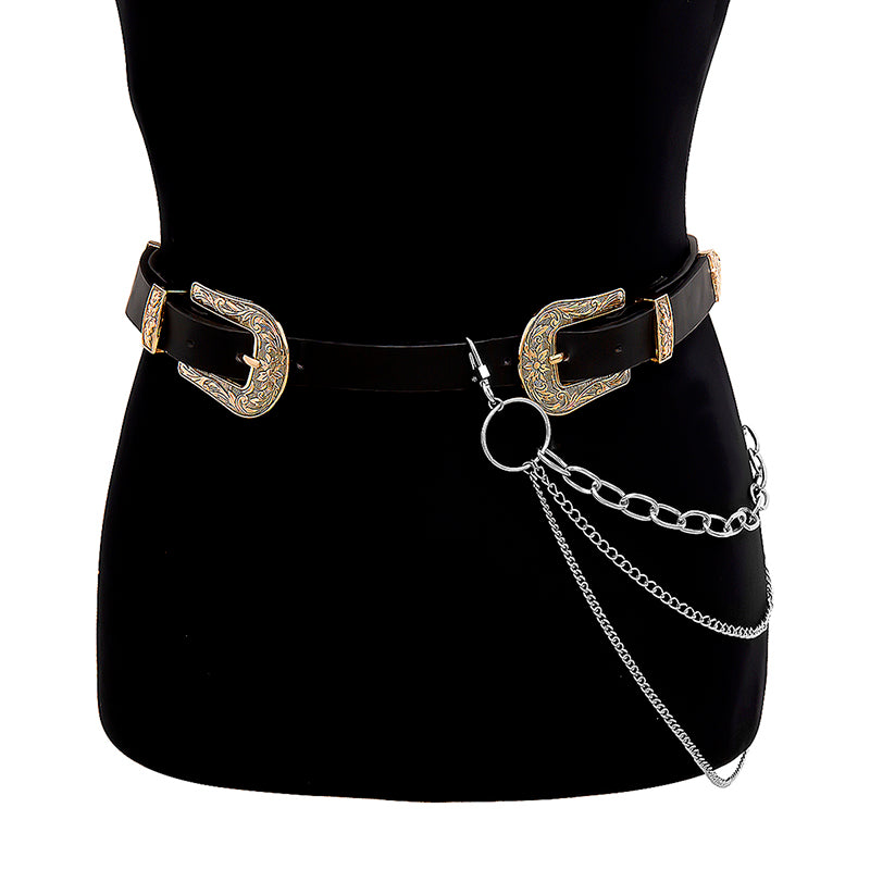 Heavy Metal Chunky Body Chain, product view 5