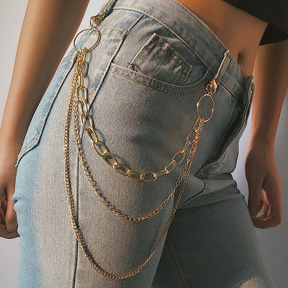 Heavy Metal Chunky Body Chain, product view 6