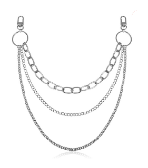 Heavy Metal Chunky Body Chain, product view 7