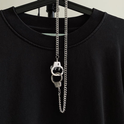 Held in Contempt Handcuff Necklace, product view 7