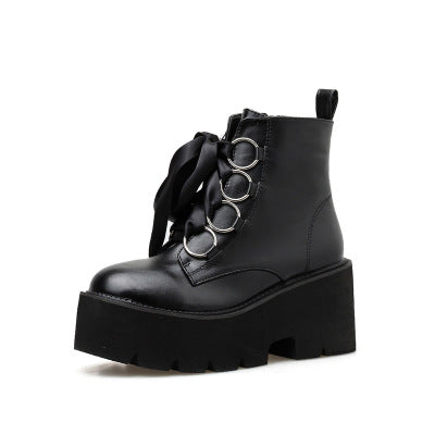 Last Appointment Black Ankle Boots, product view 1