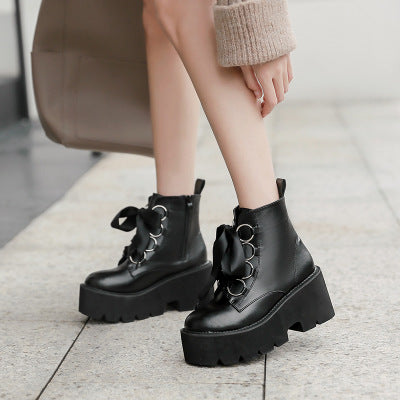 Last Appointment Black Ankle Boots, product view 2