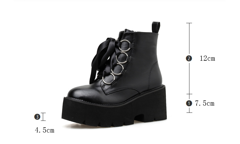 Last Appointment Black Ankle Boots, product view 5