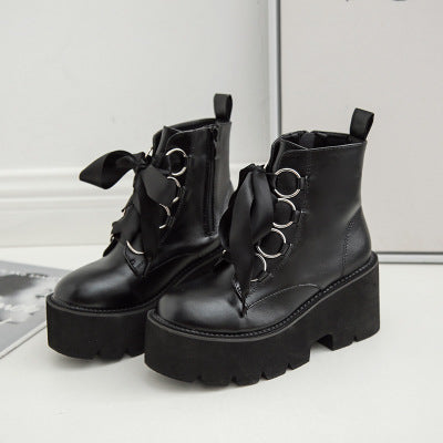 Last Appointment Black Ankle Boots, product view 6
