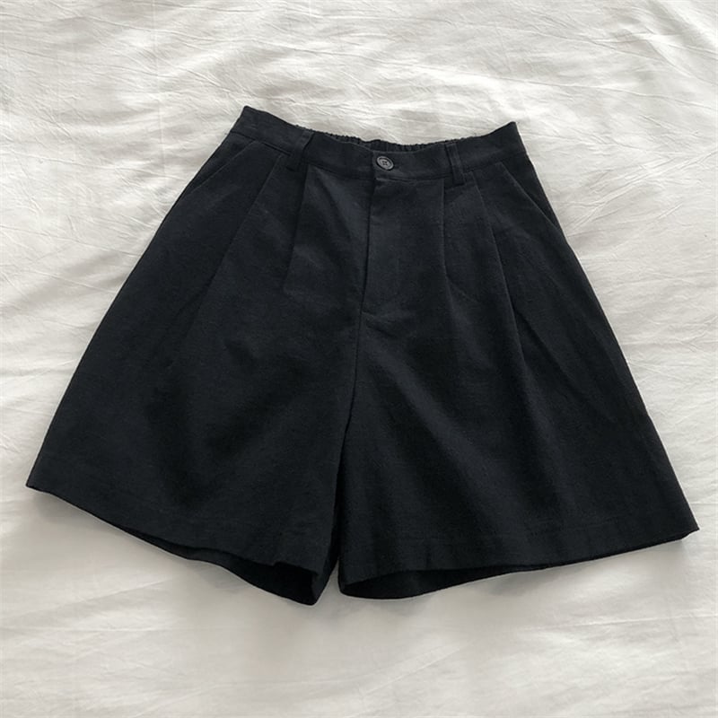 Ledgerfield Cotton-Linen Wide-Leg Trousers product view
