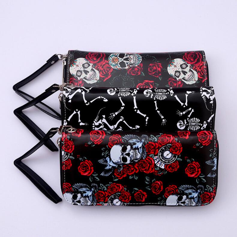 Memento Ledger Skull Print Wallet, product view 1