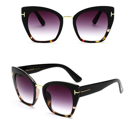Mirror Signal Reflective Cat-Eye Sunglasses, product view 11