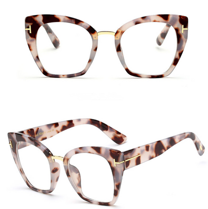 Mirror Signal Reflective Cat-Eye Sunglasses, product view 13