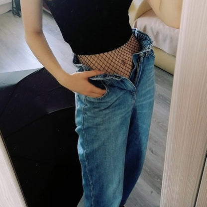 Open Grid Fishnet Tights, product view 11