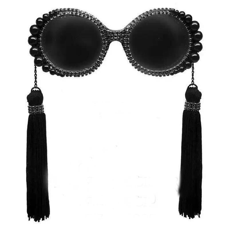 Parlour Lights Pearl-Rhinestone Sunglasses, product view 6