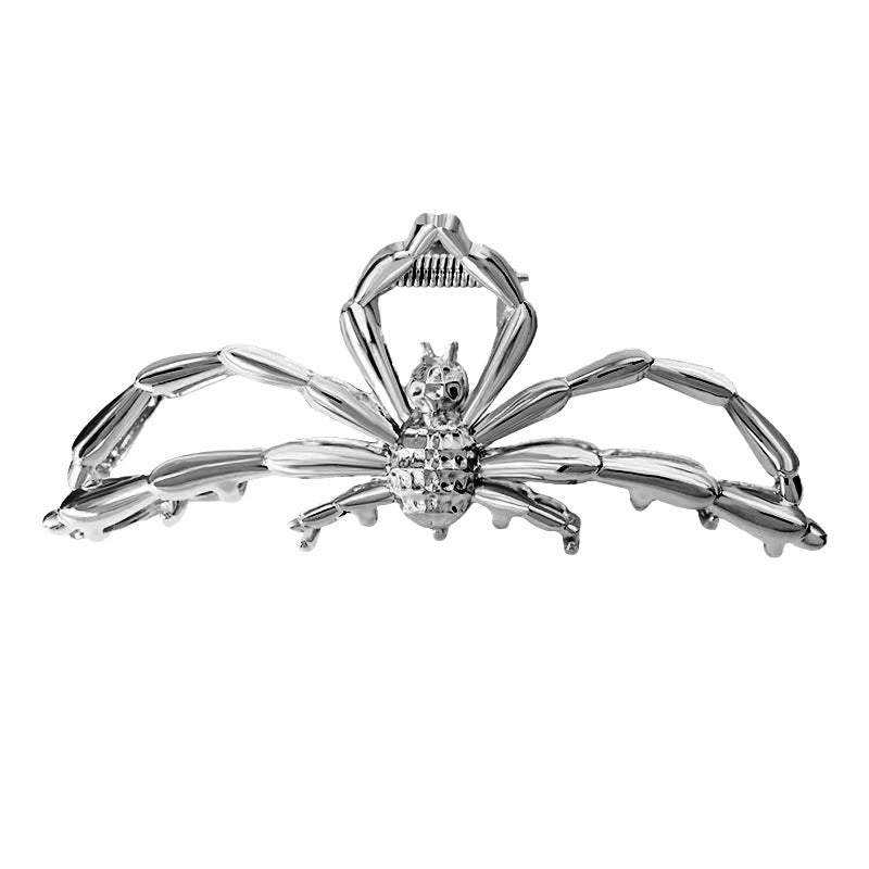 Parlour Specimens Skull & Spider Hair Clips, product view 5