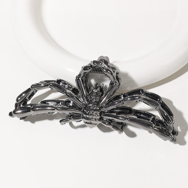Parlour Specimens Skull & Spider Hair Clips, product view 7