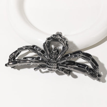 Parlour Specimens Skull & Spider Hair Clips, product view 7