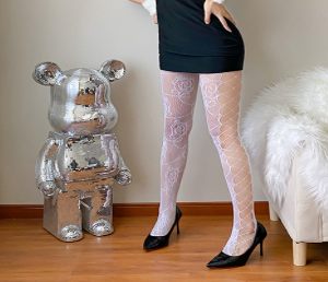Pressed Flowers Pattern Tights, product view 7