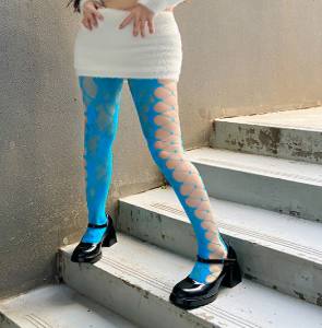 Pressed Flowers Pattern Tights, product view 20