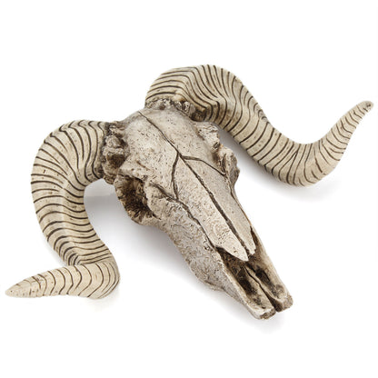 Relic Room Horned-Skull Wall Accent, product view 3