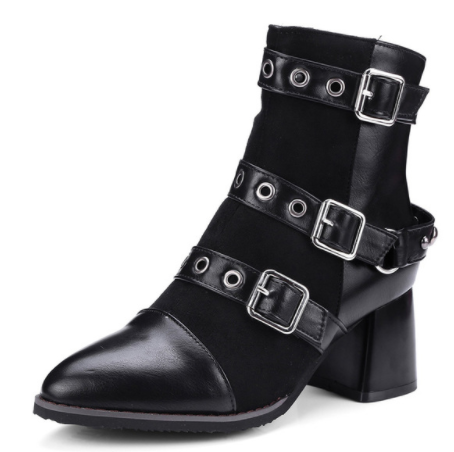 Road Vice Buckle Motorcycle Boots, product view 2