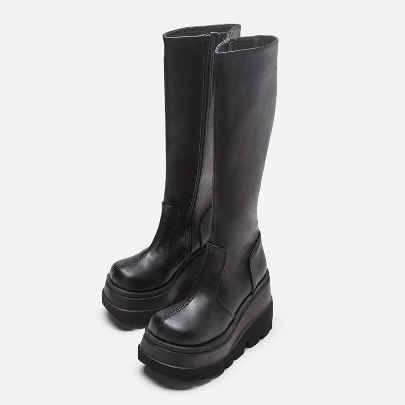 Roadblock Biker Platform Boots, product view 9