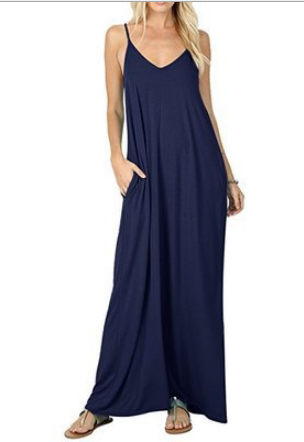 Shadowform Pocket Maxi Dress product view