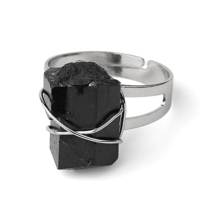 Shardstone Crystal Open Ring, product view 4