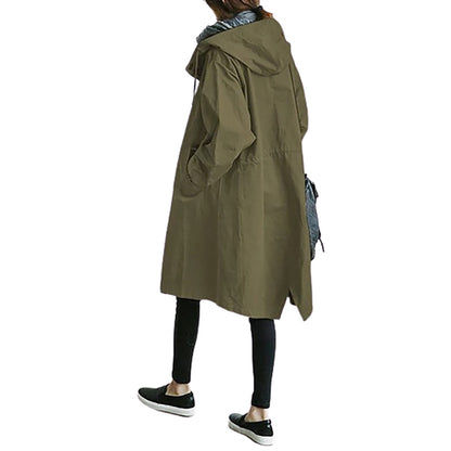 Transit Office Mid-Length Cotton Trench, product view 7